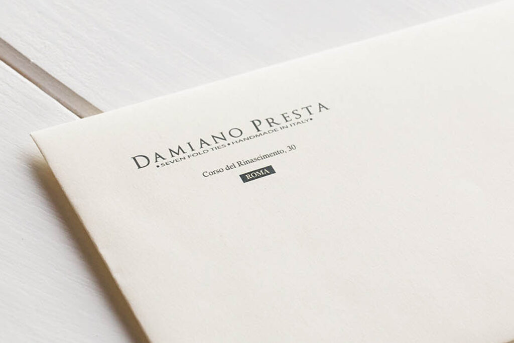 Damiano Presta - Cravatte Sette Pieghe - IVI design & comunicazione